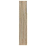 NNEVL Headboard Cabinet Sonoma Oak 100x19x103.5 cm