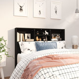 NNEVL Headboard Cabinet Black 120x19x103.5 cm