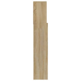 NNEVL Headboard Cabinet Sonoma Oak 120x19x103.5 cm