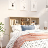 NNEVL Headboard Cabinet Sonoma Oak 120x19x103.5 cm