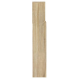 NNEVL Headboard Cabinet Sonoma Oak 140x19x103.5 cm
