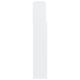 NNEVL Headboard Cabinet White 220x19x103.5 cm