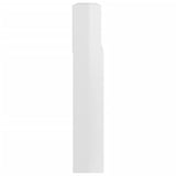 NNEVL Headboard Cabinet High Gloss White 220x19x103.5 cm
