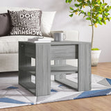 NNEVL Coffee Table Grey Sonoma 55.5x55x45 cm Engineered Wood