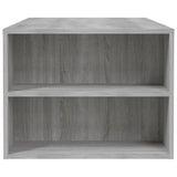 NNEVL Coffee Table Grey Sonoma 102x55x42 cm Engineered Wood