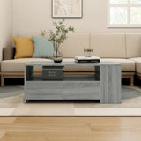 NNEVL Coffee Table Grey Sonoma 102x55x42 cm Engineered Wood