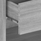 NNEVL Wall-mounted Bedside Cabinet Grey Sonoma
