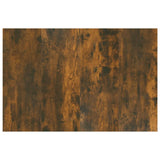 NNEVL Bed Headboard Smoked Oak 120x1.5x80 cm Engineered Wood