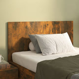 NNEVL Bed Headboard Smoked Oak 120x1.5x80 cm Engineered Wood