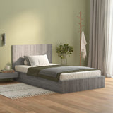 NNEVL Bed Headboard Grey Sonoma 120x1.5x80 cm Engineered Wood