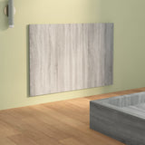 NNEVL Bed Headboard Grey Sonoma 120x1.5x80 cm Engineered Wood