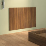 NNEVL Bed Headboard Brown Oak 120x1.5x80 cm Engineered Wood