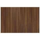 NNEVL Bed Headboard Brown Oak 120x1.5x80 cm Engineered Wood