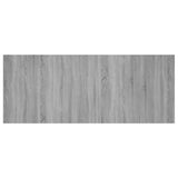 NNEVL Bed Headboard Grey Sonoma 200x1.5x80 cm Engineered Wood