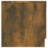 NNEVL Bedside Cabinet Smoked Oak 40x39x40 cm