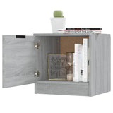NNEVL Bedside Cabinet Grey Sonoma 40x39x40 cm