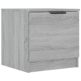 NNEVL Bedside Cabinets 2 pcs Grey Sonoma 40x39x40 cm