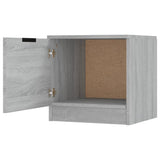 NNEVL Bedside Cabinets 2 pcs Grey Sonoma 40x39x40 cm