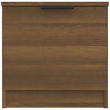 NNEVL Bedside Cabinet Brown Oak 40x39x40 cm