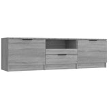 NNEVL TV Cabinet Grey Sonoma 140x35x40 cm Engineered Wood