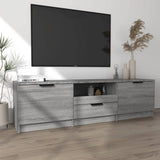 NNEVL TV Cabinet Grey Sonoma 140x35x40 cm Engineered Wood