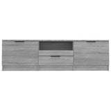 NNEVL TV Cabinet Grey Sonoma 140x35x40 cm Engineered Wood