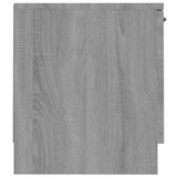NNEVL TV Cabinet Grey Sonoma 140x35x40 cm Engineered Wood