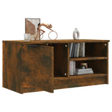 NNEVL TV Cabinet Smoked Oak 80x35x36.5 cm Engineered Wood