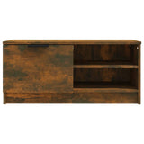 NNEVL TV Cabinet Smoked Oak 80x35x36.5 cm Engineered Wood