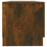 NNEVL TV Cabinets 2 pcs Smoked Oak 80x35x36.5 cm Engineered Wood