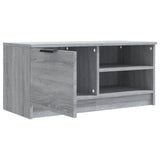 NNEVL TV Cabinet Grey Sonoma 80x35x36.5 cm Engineered Wood