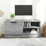 NNEVL TV Cabinet Grey Sonoma 80x35x36.5 cm Engineered Wood