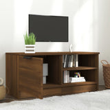 NNEVL TV Cabinet Brown Oak 80x35x36.5 cm Engineered Wood