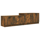 NNEVL TV Cabinet Smoked Oak 158.5x36x45 cm Engineered Wood