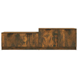 NNEVL TV Cabinet Smoked Oak 158.5x36x45 cm Engineered Wood