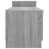 NNEVL TV Cabinet Grey Sonoma 158.5x36x45 cm Engineered Wood