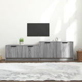 NNEVL TV Cabinet Grey Sonoma 158.5x36x45 cm Engineered Wood
