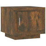 NNEVL Coffee Table Smoked Oak 51x50x45 cm Engineered Wood