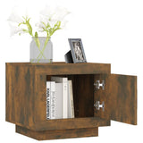 NNEVL Coffee Table Smoked Oak 51x50x45 cm Engineered Wood