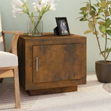 NNEVL Coffee Table Smoked Oak 51x50x45 cm Engineered Wood
