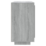 NNEVL Sideboard Grey Sonoma 80x40x75 cm Engineered Wood