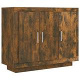NNEVL Sideboard Smoked Oak 92x35x75 cm Engineered Wood