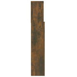 NNEVL Headboard Cabinet Smoked Oak 100x19x103.5 cm