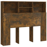 NNEVL Headboard Cabinet Smoked Oak 120x19x103.5 cm