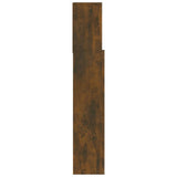NNEVL Headboard Cabinet Smoked Oak 120x19x103.5 cm