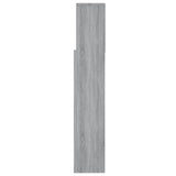 NNEVL Headboard Cabinet Grey Sonoma 160x19x103.5 cm