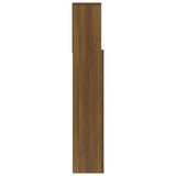 NNEVL Headboard Cabinet Brown oak 180x19x103.5 cm