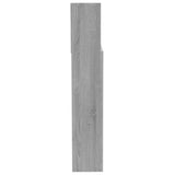 NNEVL Headboard Cabinet Grey Sonoma 200x19x103.5 cm