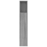 NNEVL Headboard Cabinet Grey Sonoma 160x18.5x104.5 cm