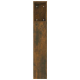 NNEVL Headboard Cabinet Smoked Oak 220x18.5x104.5 cm